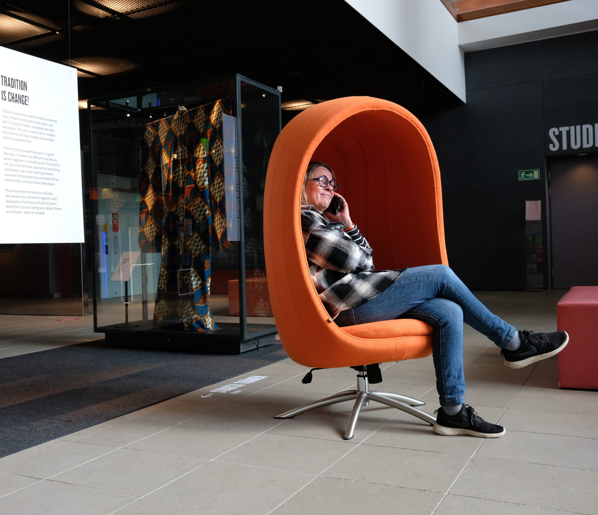 Telephone Box Chair